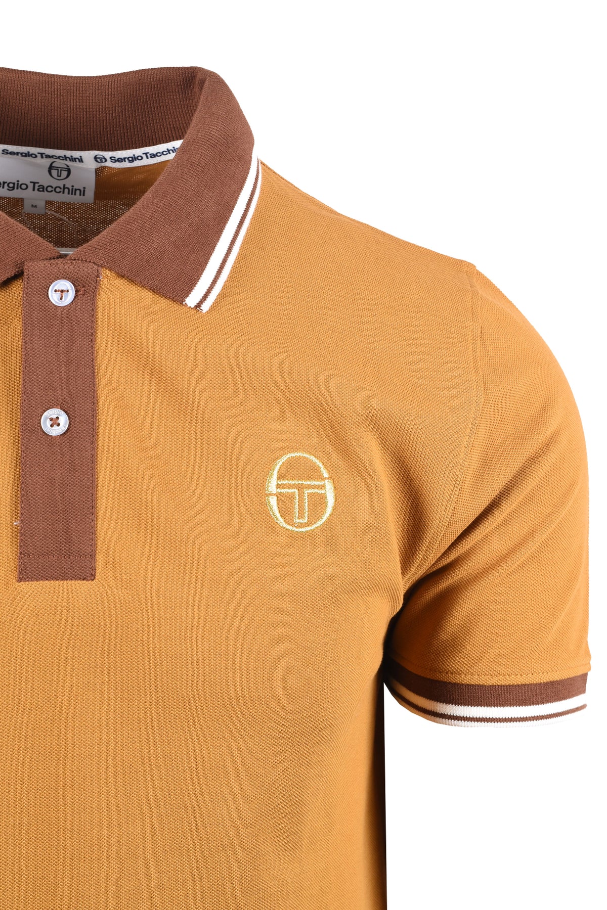 SERGIO TACCHINI CON 020 POLO GOLDEN BROWN/GARDENIA/POTTING