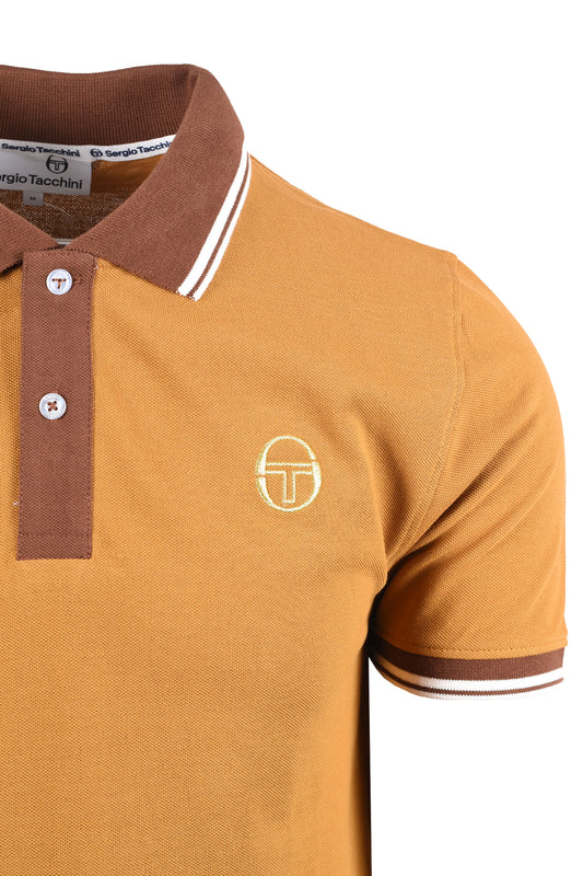 SERGIO TACCHINI CON 020 POLO GOLDEN BROWN/GARDENIA/POTTING