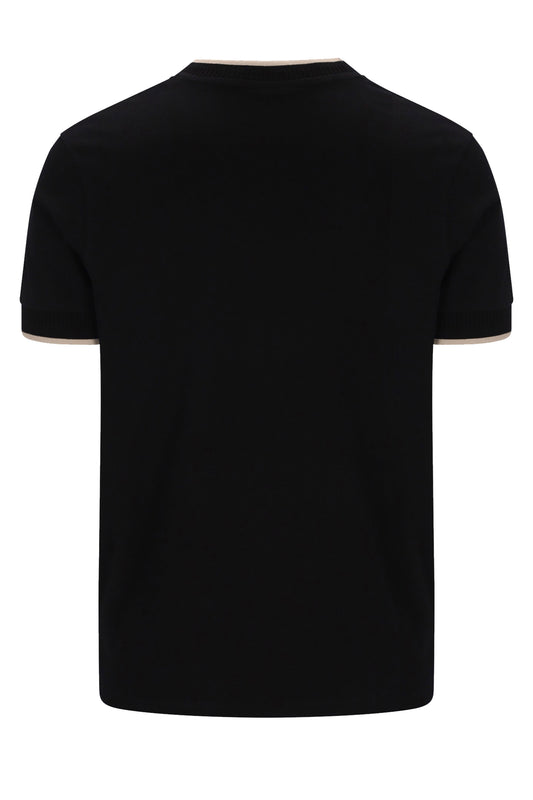 SERGIO TACCHINI CONTE T-SHIRT BLACK Sergio Tacchini Michael Stewart Menswear  T-Shirts