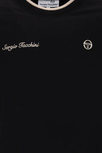 SERGIO TACCHINI CONTE T-SHIRT BLACK Sergio Tacchini Michael Stewart Menswear  T-Shirts