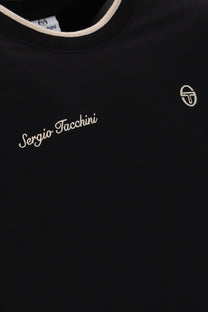SERGIO TACCHINI CONTE T-SHIRT BLACK Sergio Tacchini Michael Stewart Menswear  T-Shirts