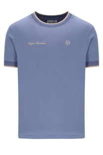 SERGIO TACCHINI CONTE T-SHIRT COUNTRY BLUE Sergio Tacchini Michael Stewart Menswear  T-Shirts