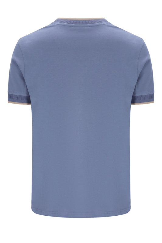 SERGIO TACCHINI CONTE T-SHIRT COUNTRY BLUE Sergio Tacchini Michael Stewart Menswear  T-Shirts