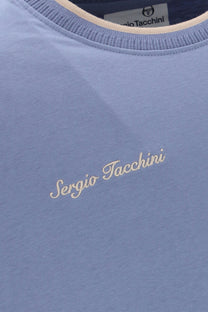 SERGIO TACCHINI CONTE T-SHIRT COUNTRY BLUE Sergio Tacchini Michael Stewart Menswear  T-Shirts