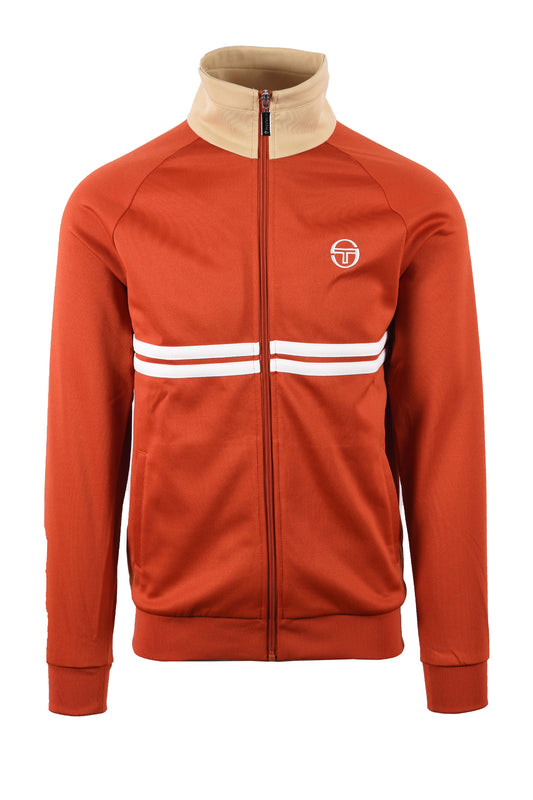SERGIO TACCHINI DALLAS TRACK TOP ROOIBOS TEA/DESERT/GARDENIA