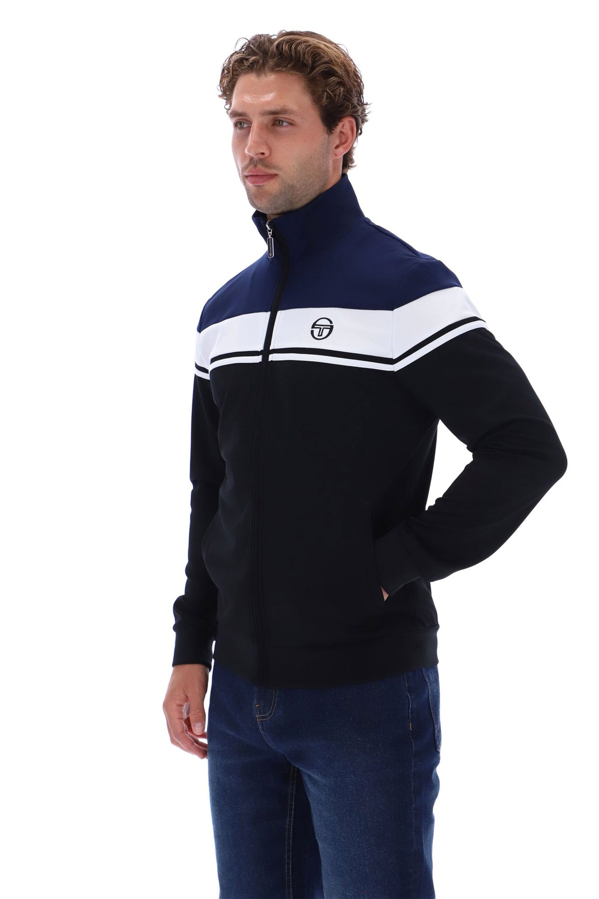 SERGIO TACCHINI DAMARINDO TRACK TOP MARITIME/WHITE/BLACK