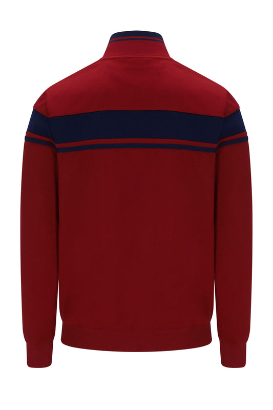 SERGIO TACCHINI DAMARINDO TRACK TOP MERLOT/MARITIME BLUE
