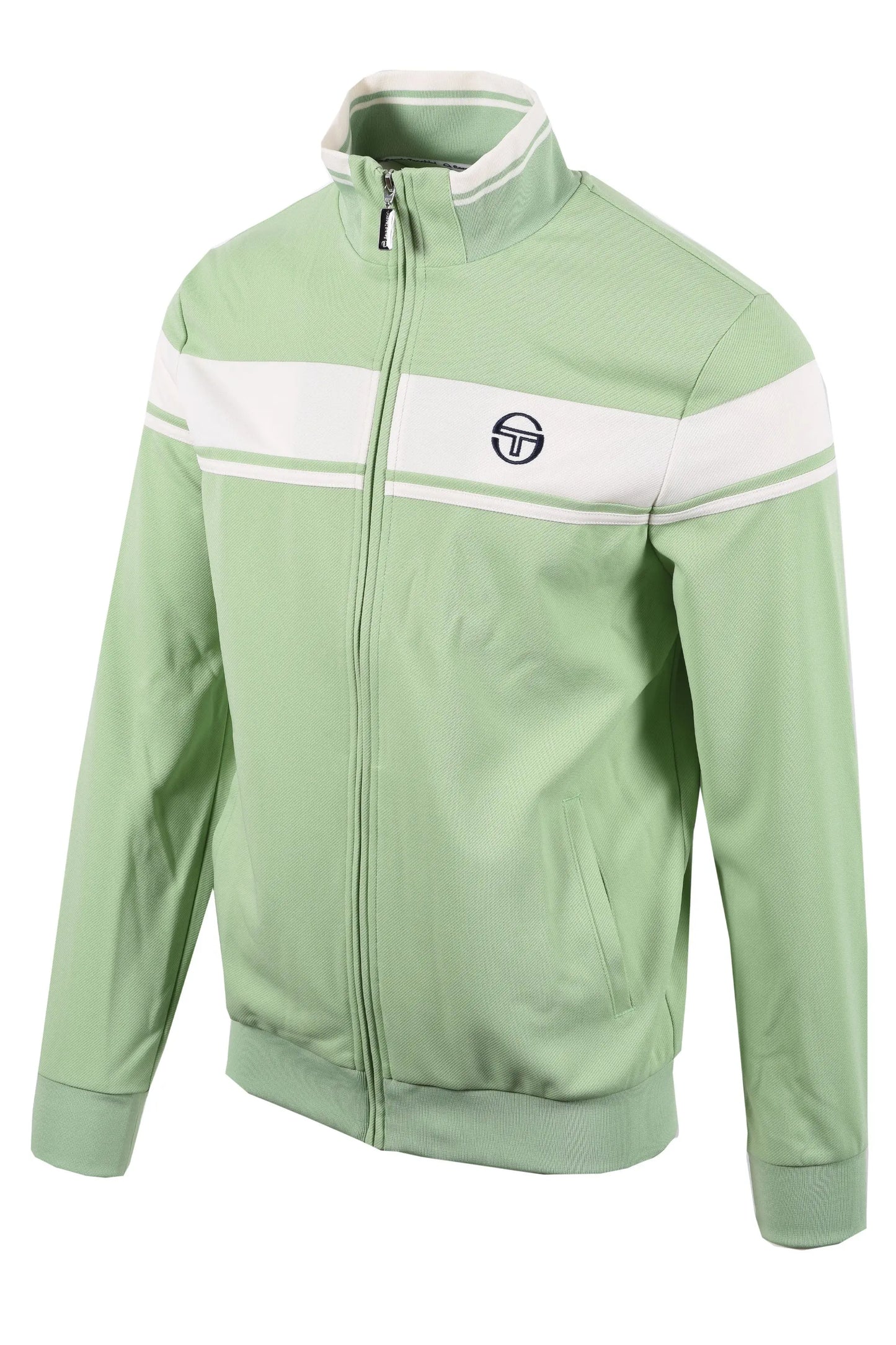 SERGIO TACCHINI DAMARINDO TRACK TOP QUIET GREEN/GARDENIA Sergio Tacchini