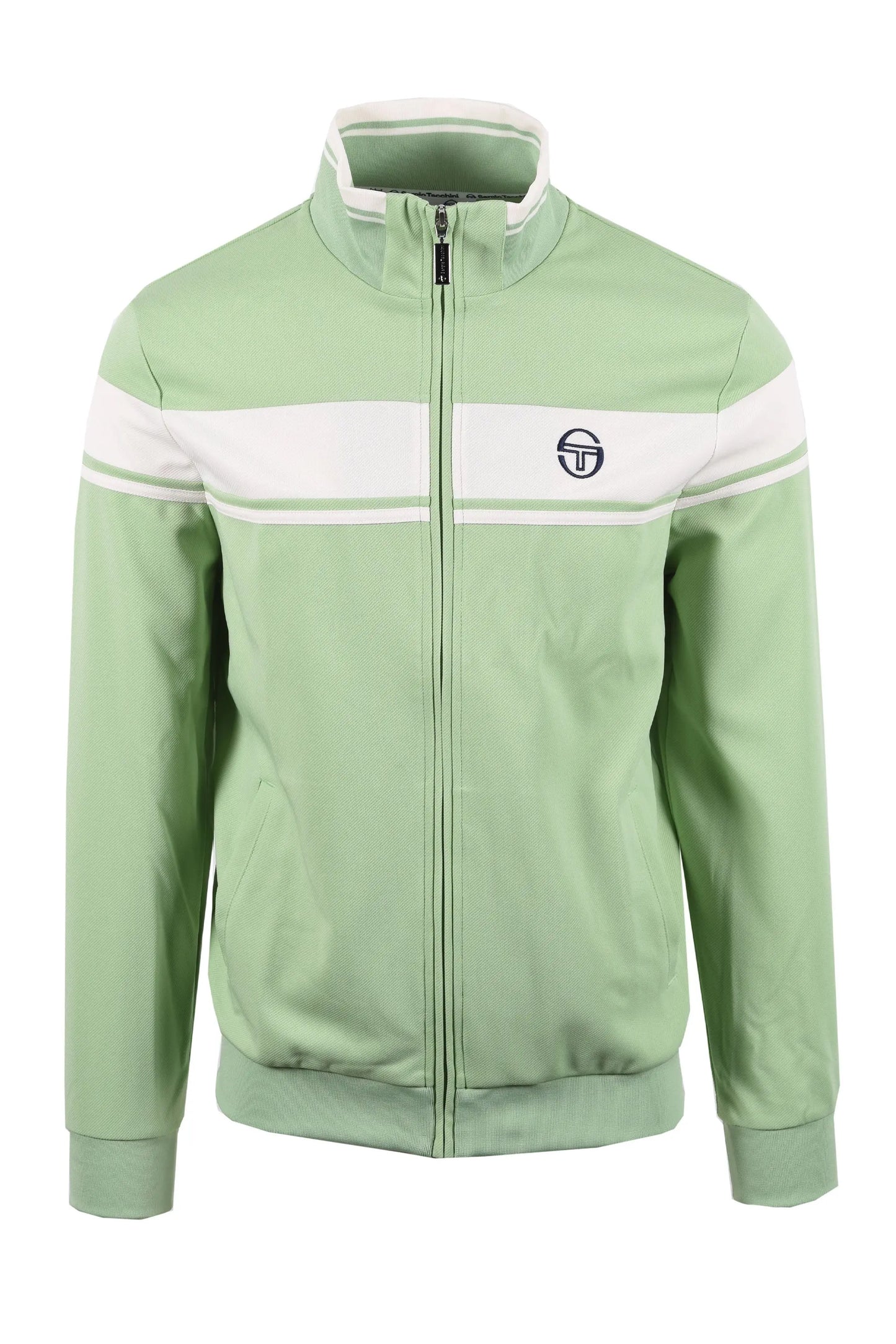 SERGIO TACCHINI DAMARINDO TRACK TOP QUIET GREEN/GARDENIA Sergio Tacchini