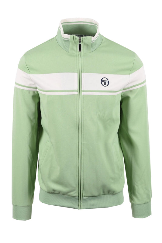 SERGIO TACCHINI DAMARINDO TRACK TOP QUIET GREEN/GARDENIA Sergio Tacchini