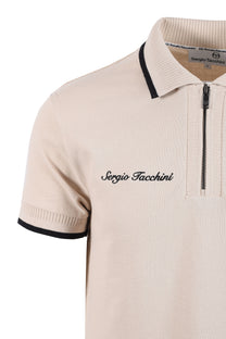 SERGIO TACCHINI DAVIDE POLO SHIRT PEYOTE Sergio Tacchini Michael Stewart Menswear  Polo Shirts
