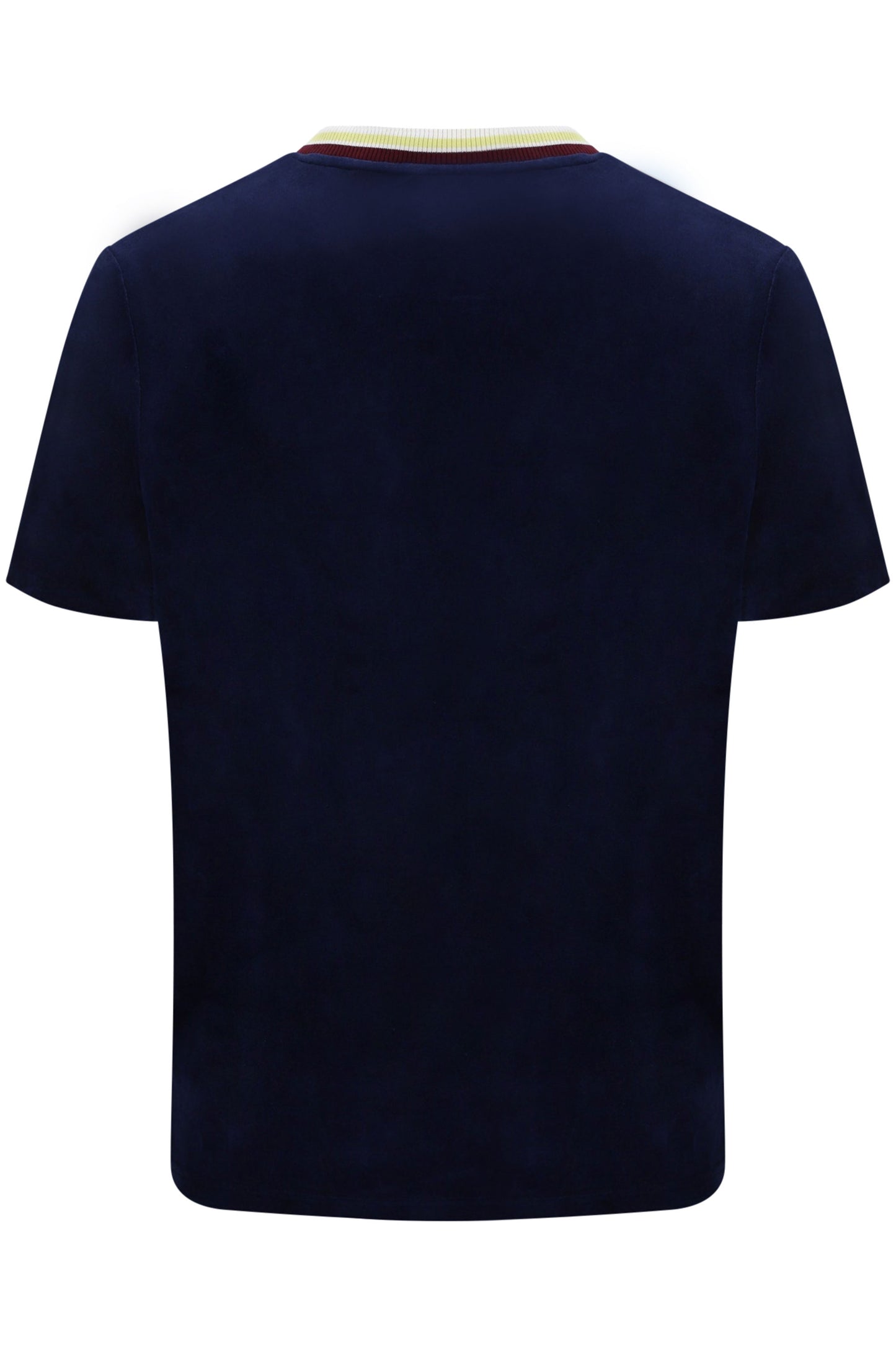 SERGIO TACCHINI FINO VELOUR T-SHIRT MARITIME BLUE Sergio Tacchini Michael Stewart Menswear  T-Shirts