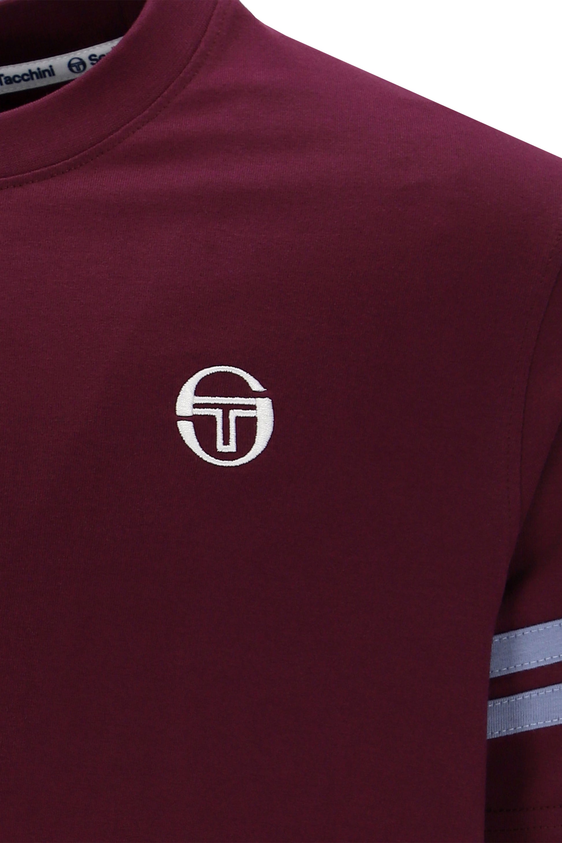 SERGIO TACCHINI GRELLO T-SHIRT FIG/COUNTRY BLUE Sergio Tacchini Michael Stewart Menswear  T-Shirts