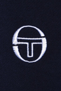 SERGIO TACCHINI LOCCHI HALF ZIP MARITIME BLUE/WHITE Sergio Tacchini