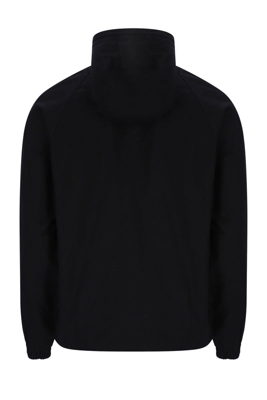 SERGIO TACCHINI MANCINI HOODED JACKET BLACK Sergio Tacchini Michael Stewart Menswear  Jackets