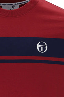 SERGIO TACCHINI MASTER T-SHIRT MERLOT/MARITIME BLUE
