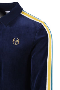 SERGIO TACCHINI MONTE TRACK TOP MARITIME BLUE/MANGO MINT Sergio Tacchini