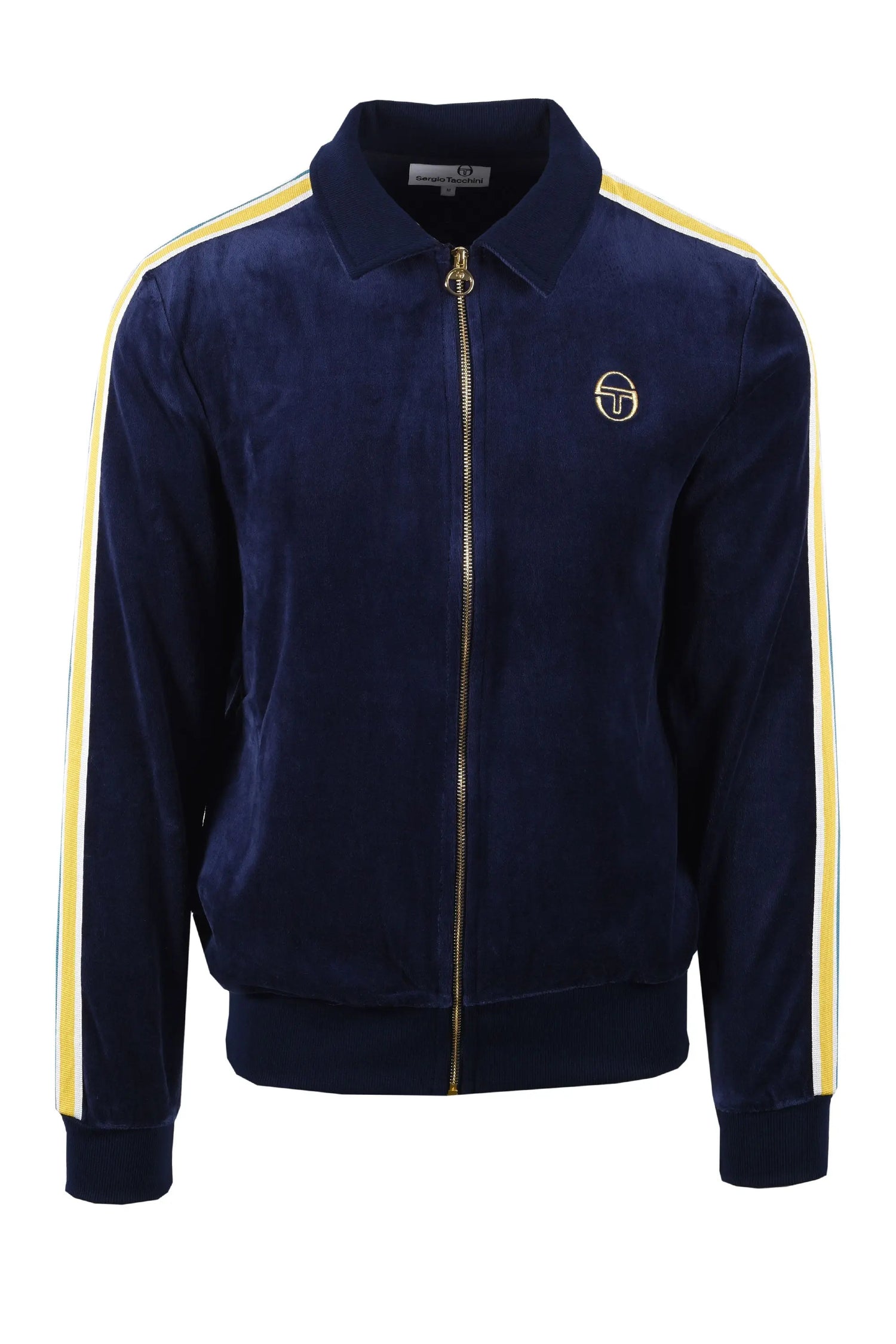 SERGIO TACCHINI MONTE TRACK TOP MARITIME BLUE/MANGO MINT Sergio Tacchini