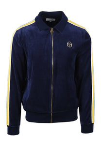 SERGIO TACCHINI MONTE TRACK TOP MARITIME BLUE/MANGO MINT Sergio Tacchini