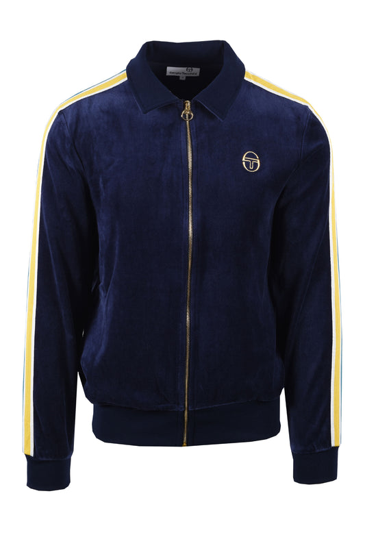 SERGIO TACCHINI MONTE TRACK TOP MARITIME BLUE/MANGO MINT