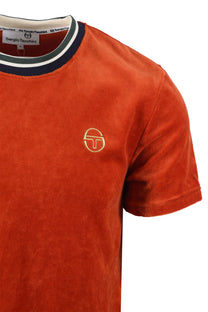 SERGIO TACCHINI MONTE VELOUR T-SHIRT ROOIBOS TEA Sergio Tacchini