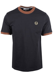 SERGIO TACCHINI NERA T-SHIRT BLACK/POTTING SOIL