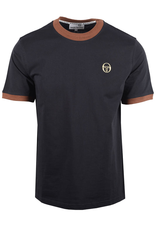 SERGIO TACCHINI NERA T-SHIRT BLACK/POTTING SOIL