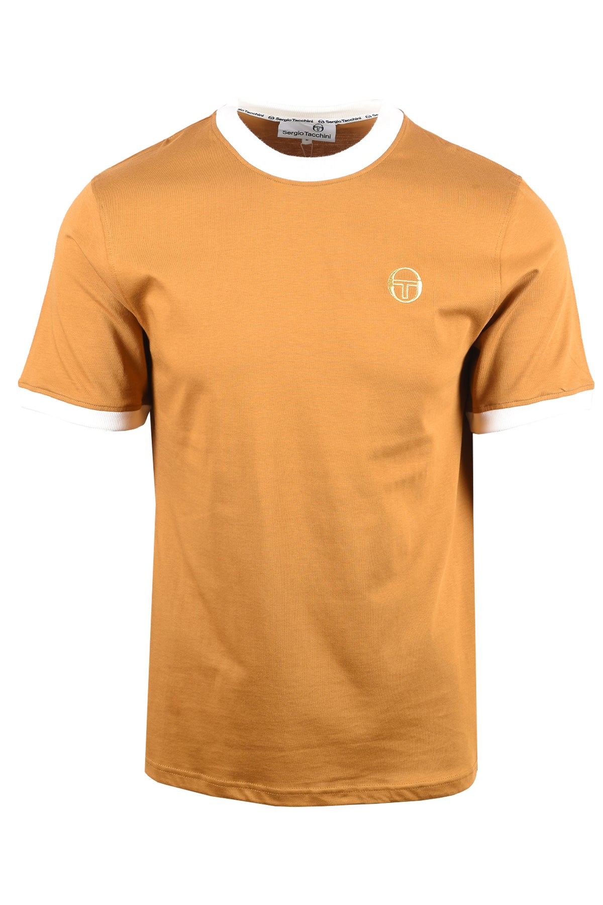 SERGIO TACCHINI NERA T-SHIRT GOLDEN BROWN/GARDENIA