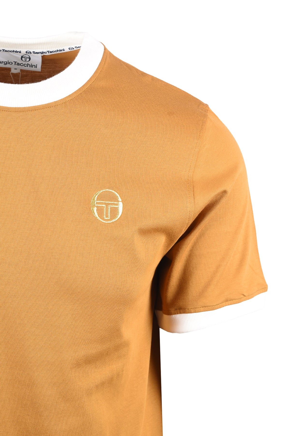 SERGIO TACCHINI NERA T-SHIRT GOLDEN BROWN/GARDENIA