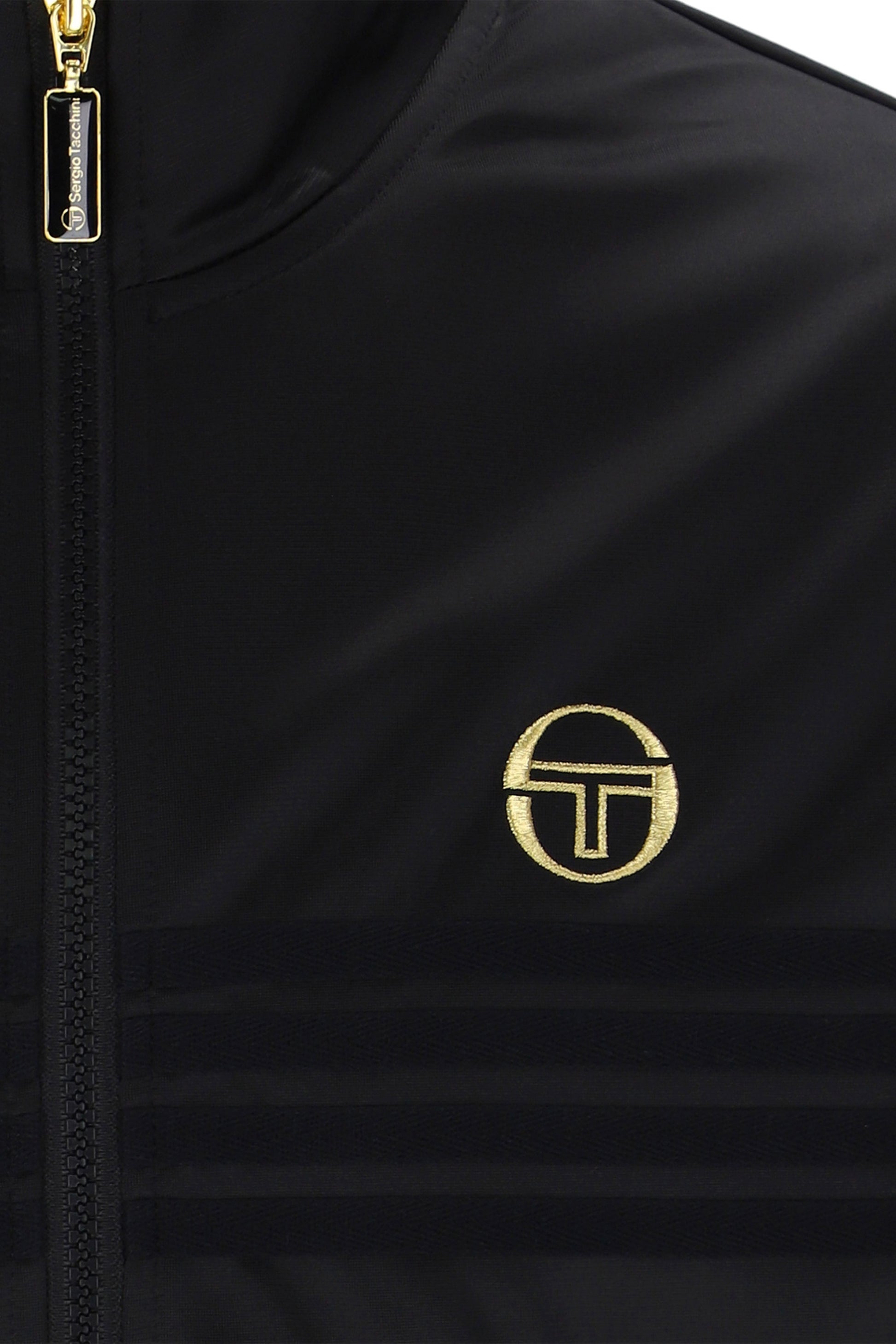 SERGIO TACCHINI NEW VARENA TRACK TOP BLACK/GOLD Sergio Tacchini Michael Stewart Menswear  Track Top