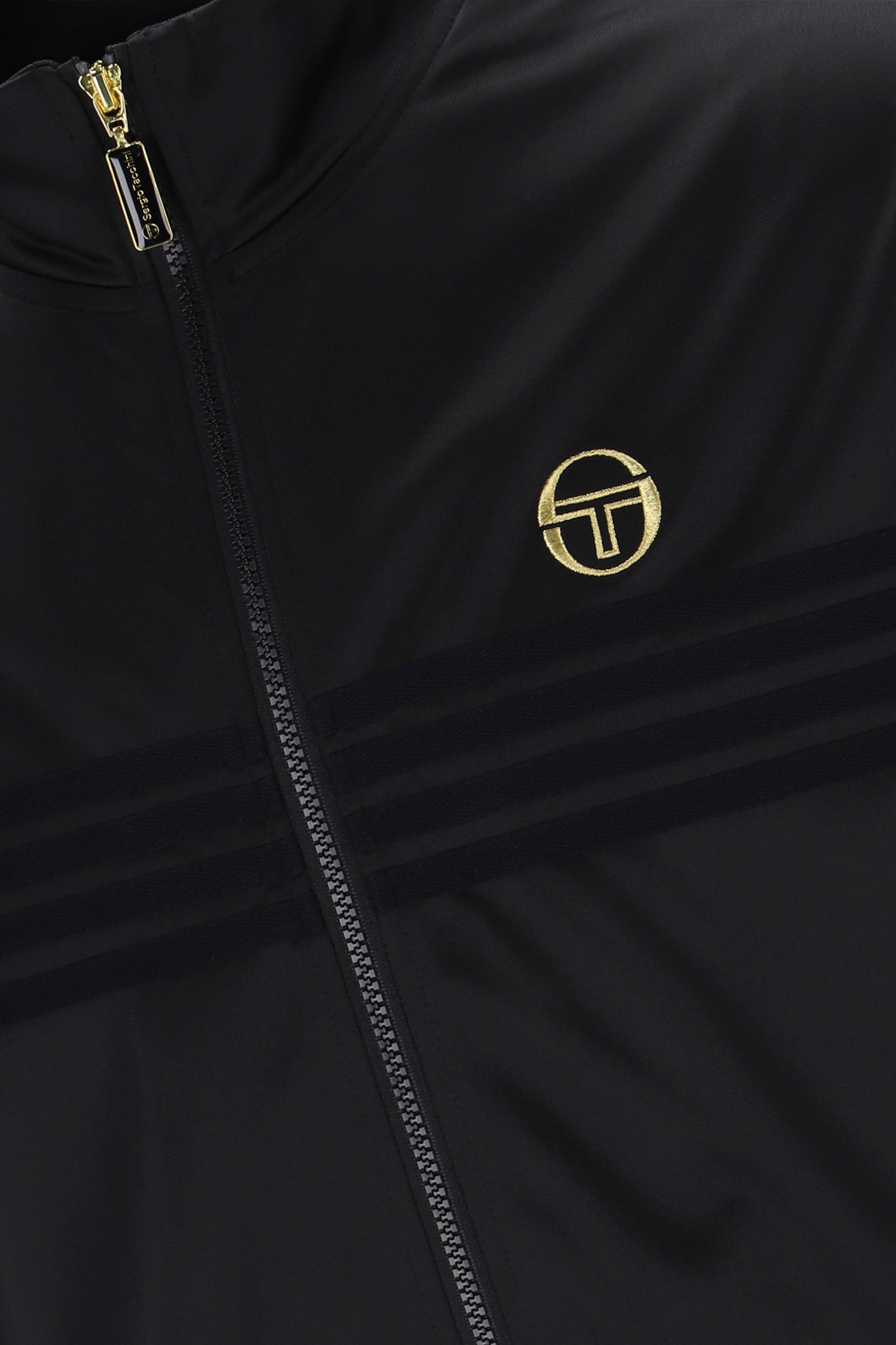 SERGIO TACCHINI NEW VARENA TRACK TOP BLACK/GOLD Sergio Tacchini Michael Stewart Menswear  Track Top