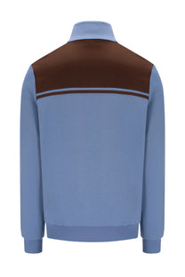 SERGIO TACCHINI NEW Y/L TRACK TOP COUNTRY BLUE/POTTING SOIL