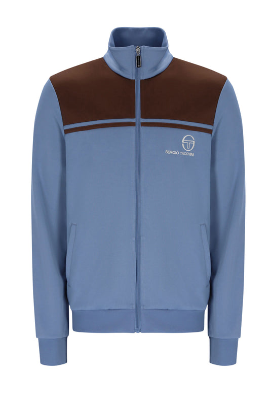SERGIO TACCHINI NEW Y/L TRACK TOP COUNTRY BLUE/POTTING SOIL