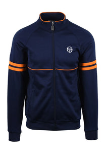 SERGIO TACCHINI ORION TRACK JACKET MARITIME BLUE/ORANGE PEPPER Sergio Tacchini