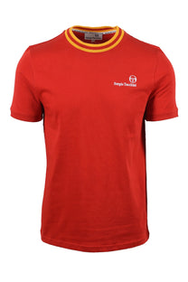 SERGIO TACCHINI RAINER FC T-SHIRT ADRENALINE RUSH/OLD GOLD Sergio Tacchini