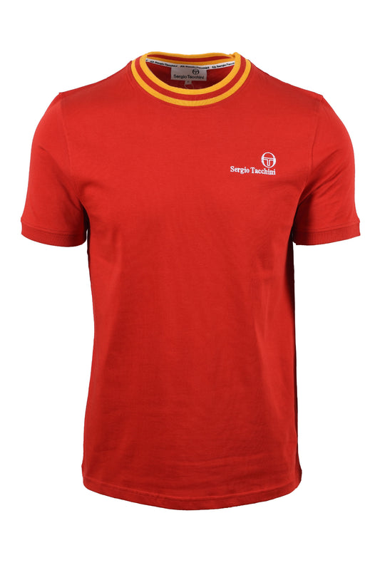 SERGIO TACCHINI RAINER FC T-SHIRT ADRENALINE RUSH/OLD GOLD
