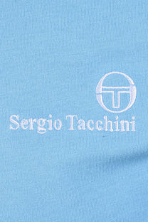 SERGIO TACCHINI RAINER FC T-SHIRT BALTIC SEA/WHITE/OLD GOLD Sergio Tacchini