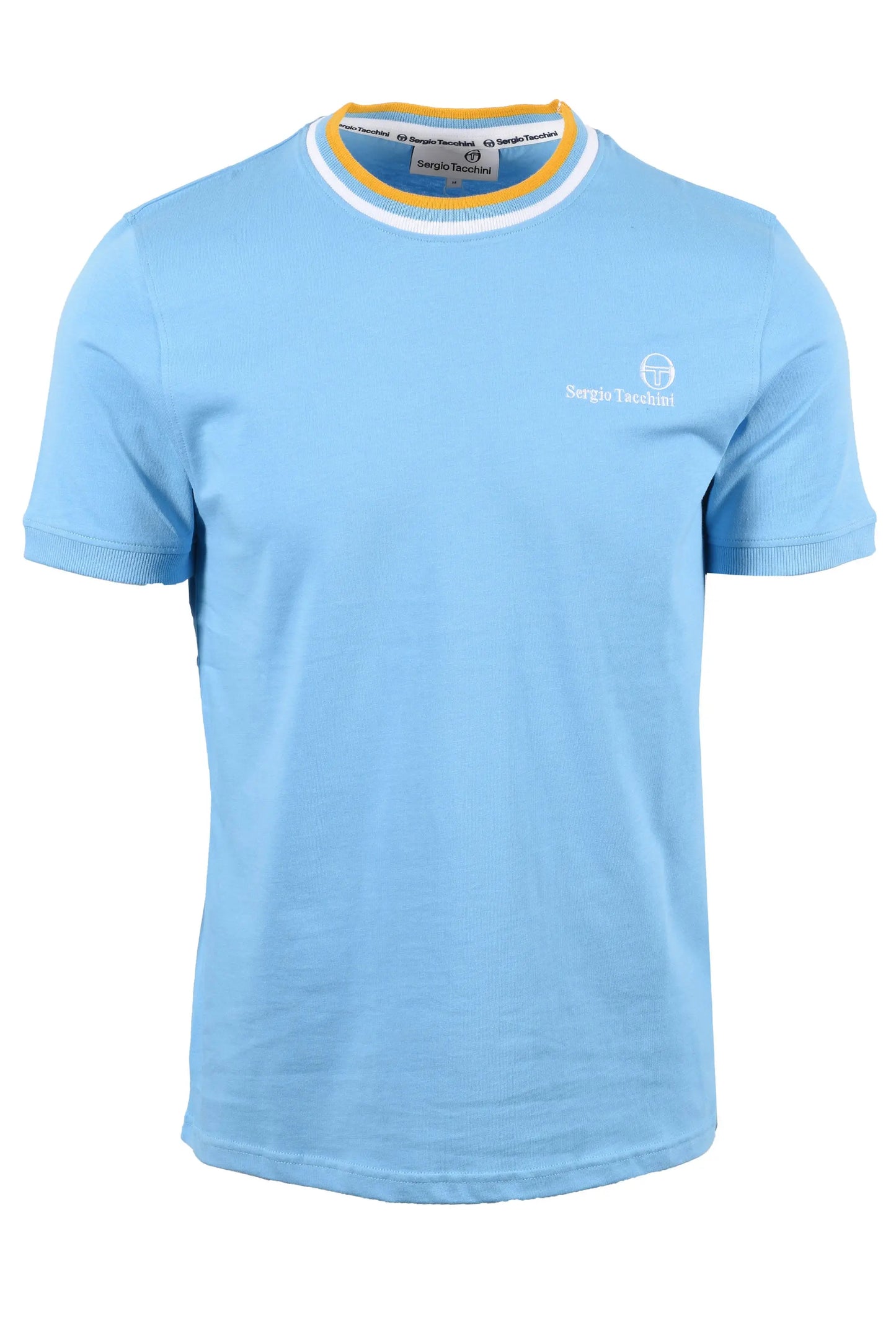 SERGIO TACCHINI RAINER FC T-SHIRT BALTIC SEA/WHITE/OLD GOLD Sergio Tacchini