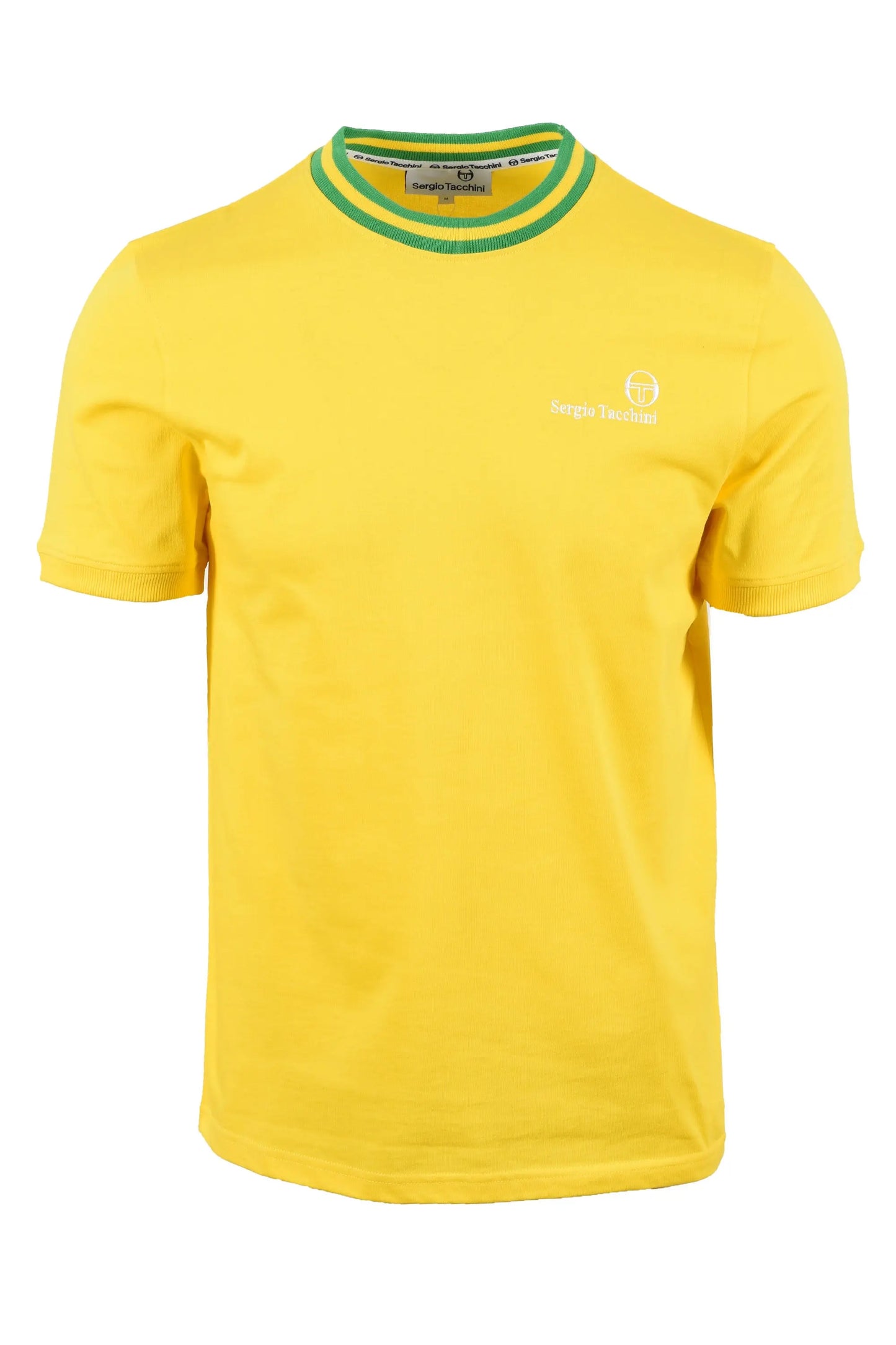SERGIO TACCHINI RAINER T-SHIRT CYBER YELLOW/FERN GREEN Sergio Tacchini