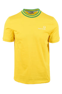 SERGIO TACCHINI RAINER T-SHIRT CYBER YELLOW/FERN GREEN Sergio Tacchini