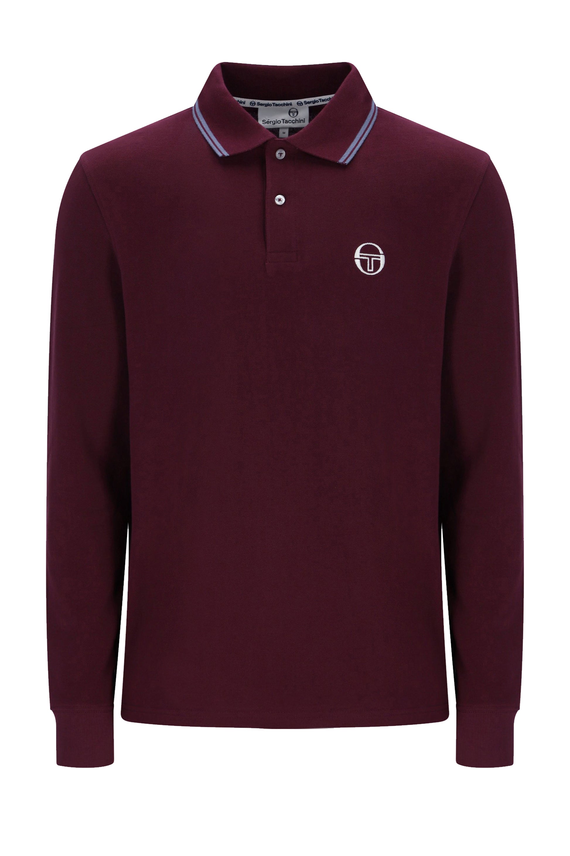 SERGIO TACCHINI SERGIO 020 POLO FIG/COUNTRY BLUE Sergio Tacchini Michael Stewart Menswear  Polo Shirts