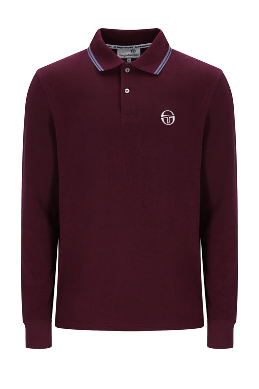 SERGIO TACCHINI SERGIO 020 POLO FIG/COUNTRY BLUE Sergio Tacchini Michael Stewart Menswear  Polo Shirts