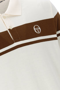 SERGIO TACCHINI YOUNG LINE POLO GARDENIA/POTTING SOIL