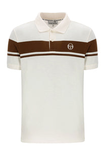 SERGIO TACCHINI YOUNG LINE POLO GARDENIA/POTTING SOIL