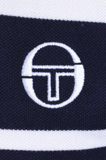 SERGIO TACCHINI YOUNG LINE POLO WHITE/MARITIME BLUE Sergio Tacchini