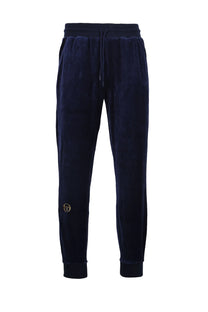 Sergio Tacchini Court Velour Track Pants Maritime Blue/Gardenia Sergio Tacchini