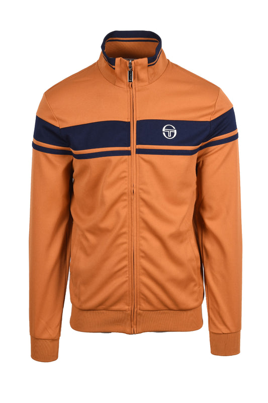 Sergio Tacchini Damarindo Track Top Pumpkin Spice/Maritime Blue