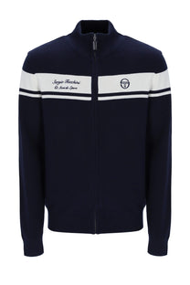 SERGIO TACCHINI 60th ANNIVERSARY CAPOMASTERS TRACK TOP Maritime Blue/Gardenia Sergio Tacchini