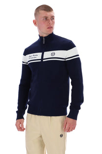 SERGIO TACCHINI 60th ANNIVERSARY CAPOMASTERS TRACK TOP Maritime Blue/Gardenia Sergio Tacchini