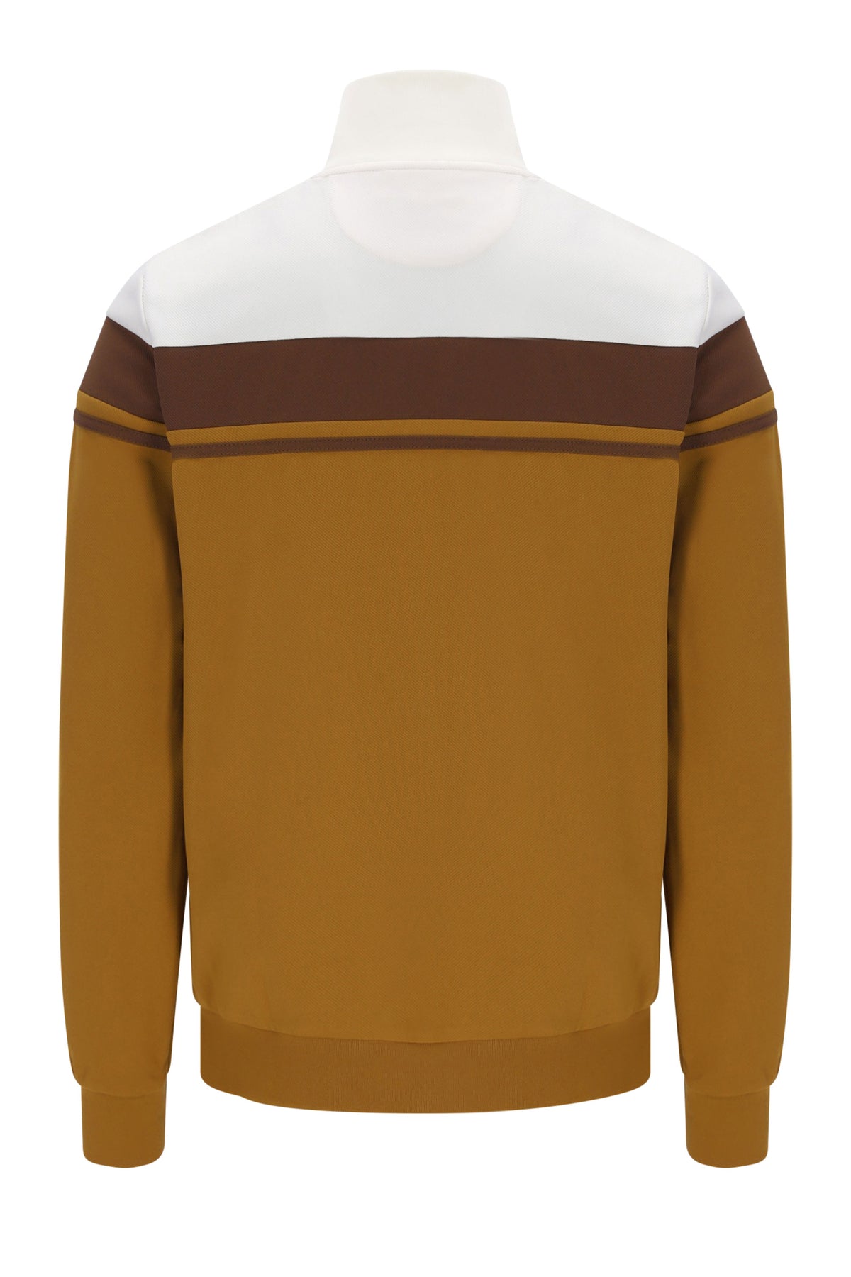 SERGIO TACCHINI DAMARINDO TRACK TOP GARDENIA/POTTING SOIL/GOLDEN BROWN